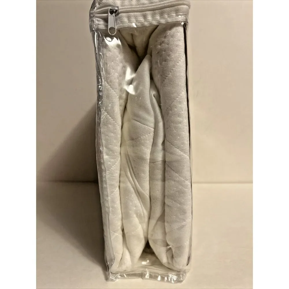 Ladysoft Mattress Protector Bamboo‎ Fiber Soft Waterproof Full White